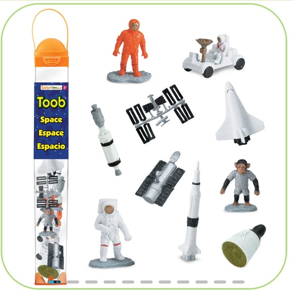 Safari, Ltd Space Toob. 12 pieces - Picture 1 of 9
